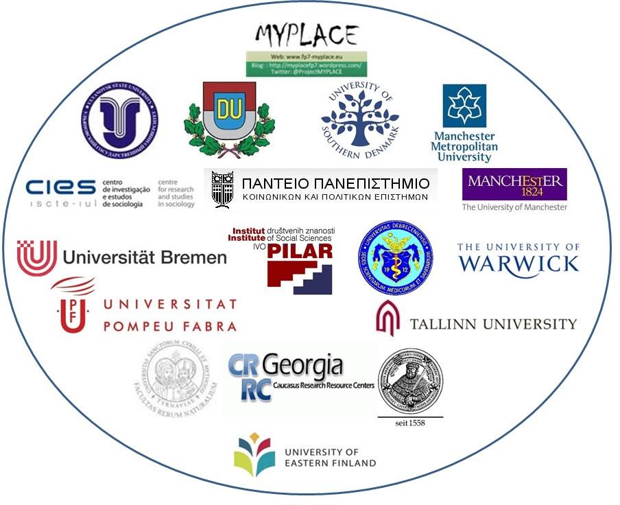 MYPLACE Partners General Acknowledgement We would like to thank the young people across Europe who participated in this study, all the fieldworkers and the various public, private and voluntary