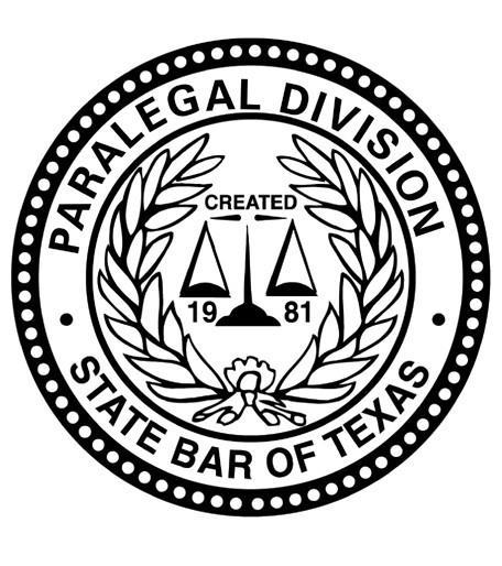 PARALEGAL DIVISION State Bar of Texas STANDING