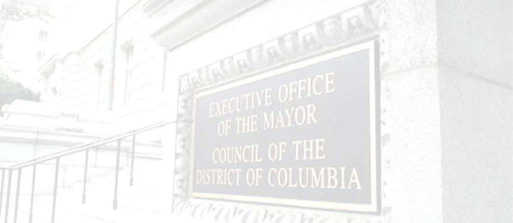 Council-Mayor Form of Government Under the Charter, the Council-Mayor form of government requires that Council oversee the legislative branch and