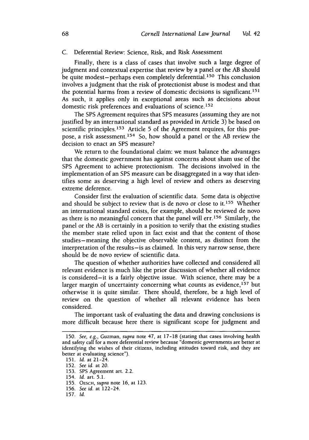 Cornell International Law Journal Vol. 42 C.