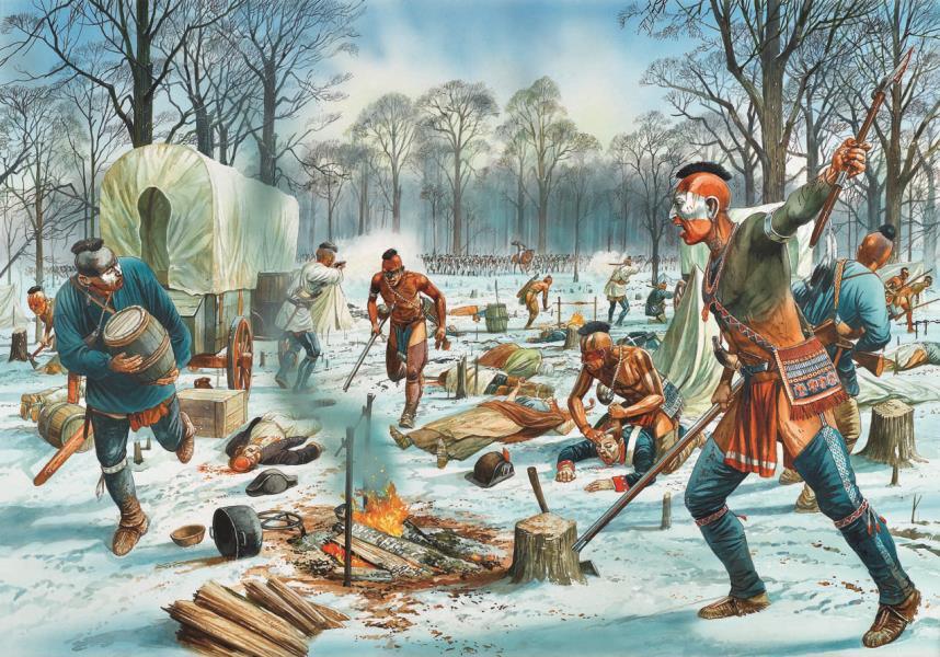 Nov 1791: Battle of the Wabash General St.