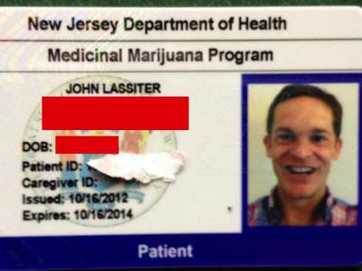 DEFENSE ATTACHMENT 1 DEFENSE ATTACHMENT 1: COPY OF A NEW JERSEY MEDICAL MARIJUANA REGISTRY ID CARD (W/ CONFIDENTAL PATIENT INFORMATION CENSORED) ISSUED BY THE STATE OF