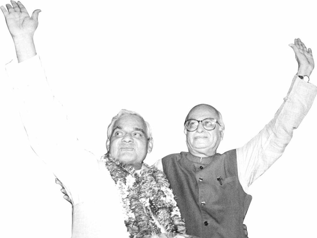 1951: FOLLOWING SYAMA PRASAD MOOKERJEE In 1951, he was seconded by the RSS, along with Deendayal Upadhyaya, to work for the newly formed Bharatiya Jana Sangh, a Hindu right-wing political party