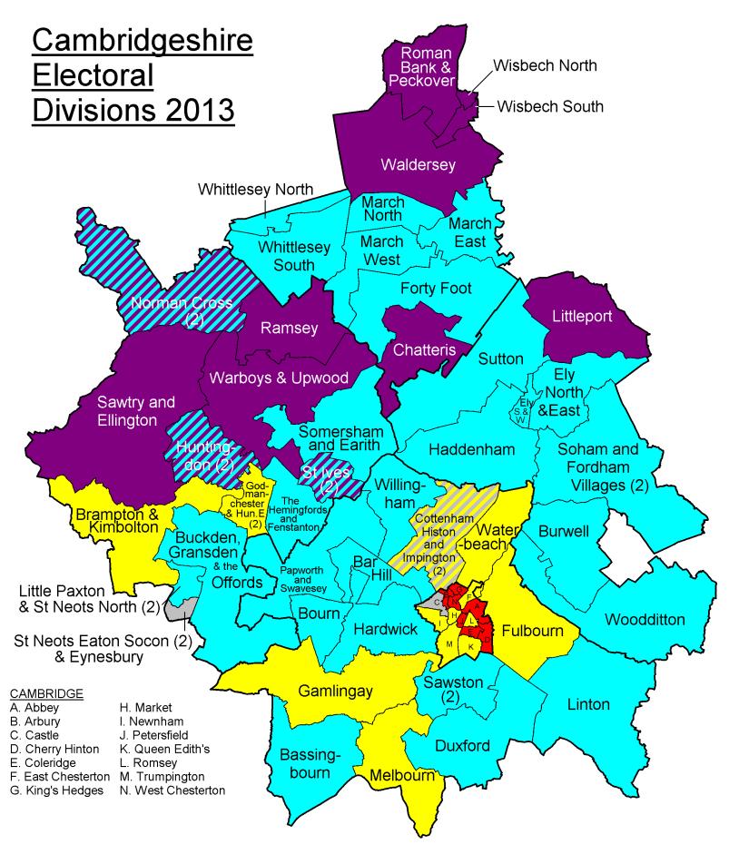 Geography of a local party & electoral boundaries County Council boundaries General