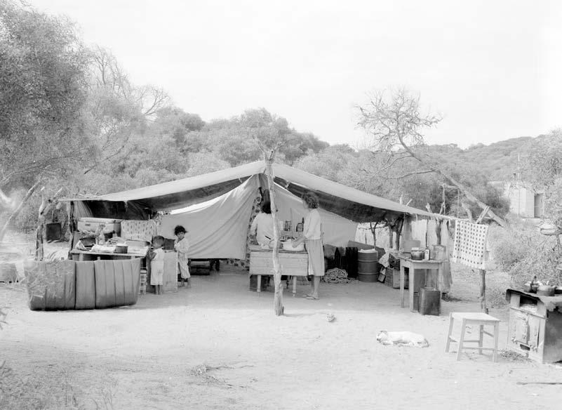 Despite having filled crucial domestic labour shortages, as well as active service roles abroad during the war, Aboriginal people were ineligible within this public housing scheme in the post-war