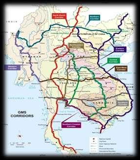 Thailand s Key Activities to Support Regional Integration Corridor Network Thailand acts as active