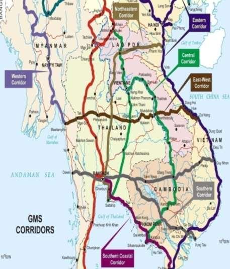 Major Border Checkpoints 34 The major border checkpoints consist of 12 targeted areas; The First Phase Mae Sot, Tak Aranyaprathet, Sa-Kaeo Trat Mae Sai, Chiang Rai Mukdahan Sadao, Songkhla Padang