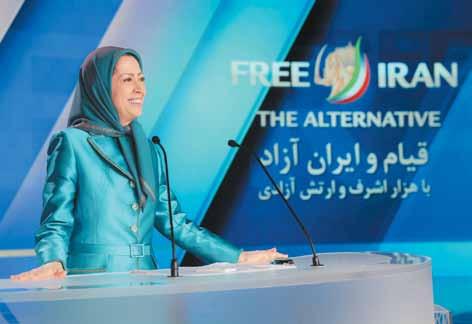 Thursday July 19 2018 THE A SPECIAL WASHINGTON REPORT TIMES PREPARED BY THE WASHINGTON TIMES Special SectionS DEPARTMENT 12 Maryam Rajavi The regime s overthrow is certain, Iran will be free Speech