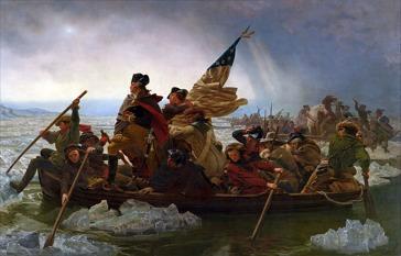 5. American Revolution General Washington crossing the Delaware The Declaration of 1776 led to a long war won by the Americans with some help from France and