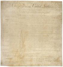 American Constitution and Bill of Rights United States was organized as a Federation in which every state has its own government and laws.