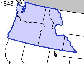 The Senate ratified the 49 th parallel offer by Britain; U.S. received Oregon territory south of the 49 th parallel.