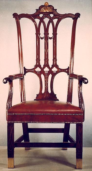 18 APPENDIX SIX The Rising Sun Armchair. Furniture designed by John Folwell, 1779, Independence Hall, Philadelphia. Digital image from USHistory.