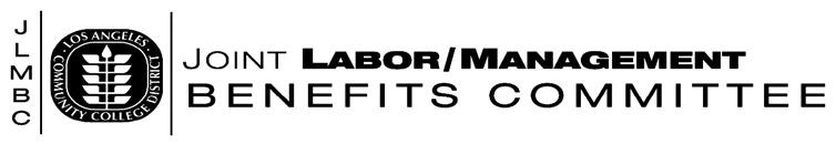 JLMBC Monthly Meeting November 8, 2016 Minutes Joint Labor/Management Benefits Committee *William Elarton-Selig, Chair, JLMBC ALTERNATES *Mercedes Gaitan, AFT College Staff Guild, Local 1521A