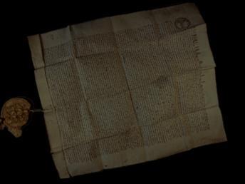 Magna Carta Signed by King John of