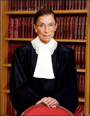 Associate Justices Ruth Bader Ginsburg