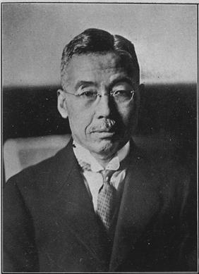 Former Finance Minister Inoue Jun nosuke, who led the economic reform and the