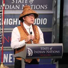 STRENGTHENING SOVEREIGNTY 2017 STATE OF INDIAN NATIONS ADDRESS NCAI delivered its 15th annual State of Indian Nations Address (SOIN) on February 13 in Washington, D.C., highlighting the progress of tribal nations and underscoring how tribal governments work with U.