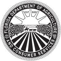 ADAM H. PUTNAM COMMISSIONER Permit Number Disapproved *If disapproved, see Notice of Administrative Hearing on Page 8. Signature Florida Department of Agriculture and Consumer Services Section 581.