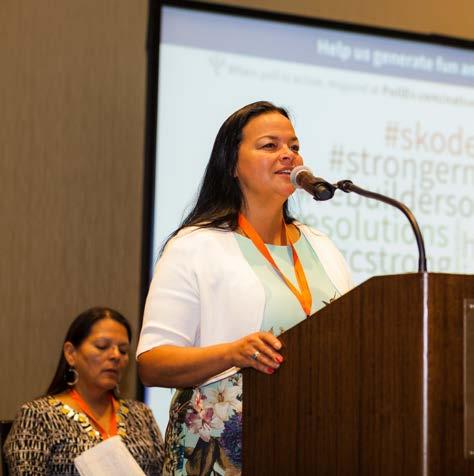 Rebuilders Unite Across Cohorts and Tribes Since the launch of the Native Nation Rebuilders Program in 2009, seven cohorts of leaders have graduated from the program and gone on to carry out nation
