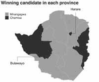 Z imbabwe s President Emmerson Mnangagwa won election on Friday with just over 50 per cent of the ballots as the ruling party maintained control of the Government in the first vote since the fall of
