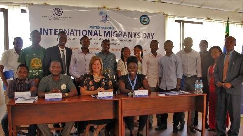 students and lecturers from the Stefano Moshi Memorial College University (SMMCU) and the