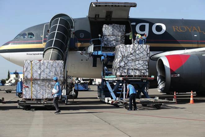 NEWS AND VIEWS UNHCR airlifts urgent aid into Turkey This article is an adapted version of a UNHCR news story 25 SEPTEMBER 2014 A UNHCR airlift arrives at Adana airport in southern Turkey. UNHCR/E.