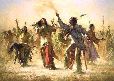 Ghost Dance Brings Hope In response to the loss of their land and the buffalo, many Natives welcomed a religious revival based on the Ghost Dance.