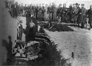 Wounded Knee Massacre As Natives fled after Sitting Bull s murder, troops were sent out to capture them.