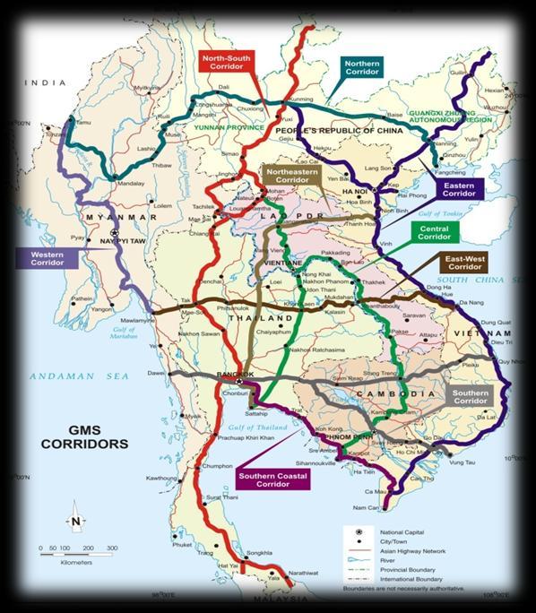 Regional Connectivity and Border Area Development Thailand s Key Activities to support Regional