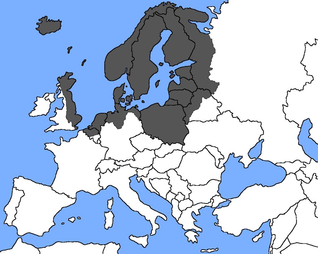 IV. A regional geography of Northern Europe (1 17 February; no class Monday, 15 February) Scandinavia (Greenland, Iceland, Faeroes, Norway, Sweden, Finland, Russia, & Denmark) The Baltic Sea