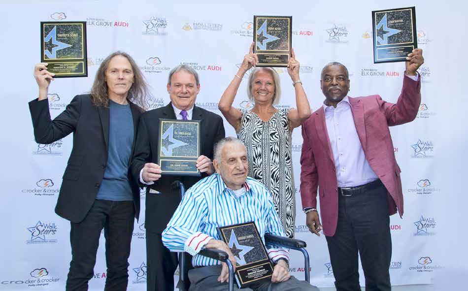 Four to five inductees are recognized each year for their achievements in arts & entertainment, sports, science &