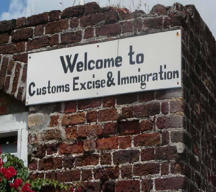 Harmonized Customs and Immigration Procedures OECS Common Tourism Policy Harmonizing systems and reducing cumbersome procedures associated with customs and immigration formalities,