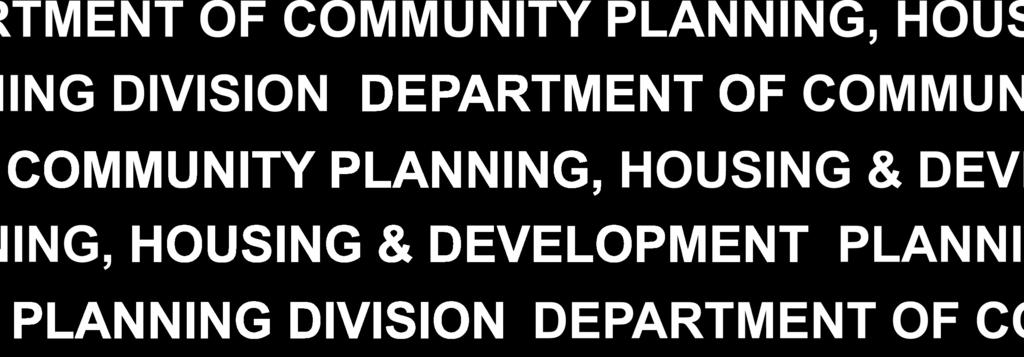 Community Planning, Housing and Development