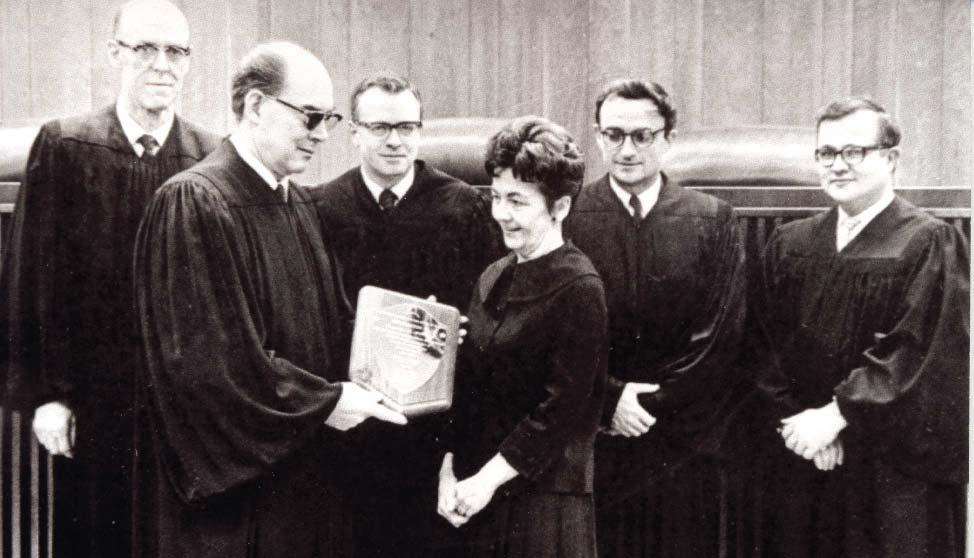 In 1968, the court was expanded from three justices to five in response to an increasing appellate caseload.
