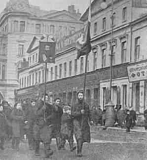 The March Revolution of 1917 People organized strikes and protests demanding food and fuel Soldiers who were sent to stop the protests