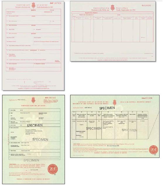 12 8 A full birth or adoption certificate issued in the UK which includes the name(s) of at least one of the holder s parents or adoptive parents, together with an official document giving the person