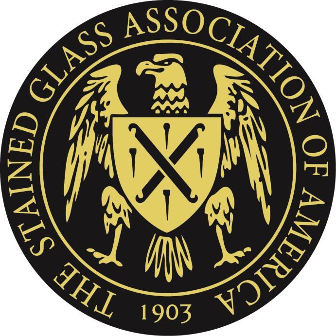OFFICIAL BYLAWS OF THE STAINED GLASS ASSOCIATION OF AMERICA June, 1983 REVISED: Palo Alto, California July, 1985 June, 1987 June, 1988 June, 1992 June, 1993 July 1994 July, 1998 July, 2001 January,