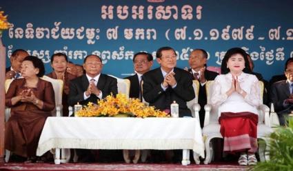 The past 39 years clearly indicates that stemming from that day, Cambodia has been marching on a correct direction in accordance with the people s sacred aspiration, and in lines with common tendency