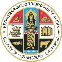 Los Angeles County NOVEMBER 8, 2016 GENERAL ELECTION Candidate Registration Process Registration Process Important Facts Getting Started Candidate Qualification and Filing Schedule Los Angeles County