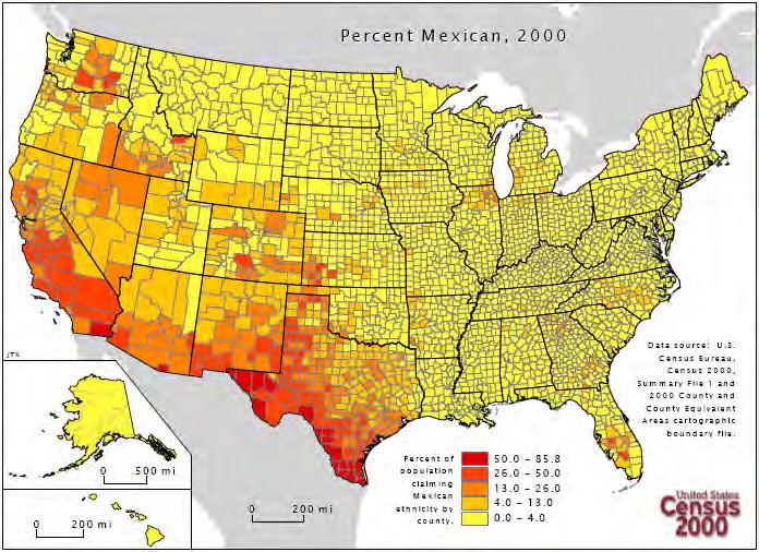 Race, Ethnicity, and Language in the Community Texas, along with California and Illinois, is home to one of the largest number of foreign born populations.