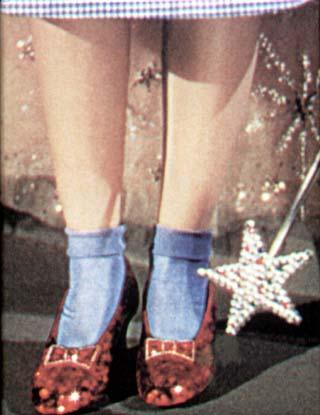 Dorothy s Silver (Red) Slippers the Populists' solution to the nation's economic woes ("the