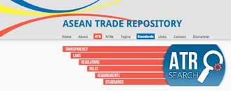 20 EU-ASEAN Development Cooperation Time to trade The ASEAN Trade Repository Trading resolutions Solutions for investments, services and trade November 2015 saw the launch of the ASEAN Trade