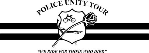 Police Unity Tour Logo Guidelines Logo 1 - Yellow Bike Logo font: Times New Roman- Bold Tag line font: Times