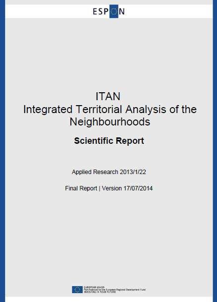 More details in ITAN Scientific report http://www.espon.