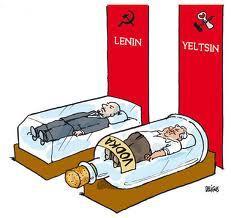 Yeltsin Poor president Hires and fires numerous prime ministers Alcoholic & frequently ill; this leads to erratic political