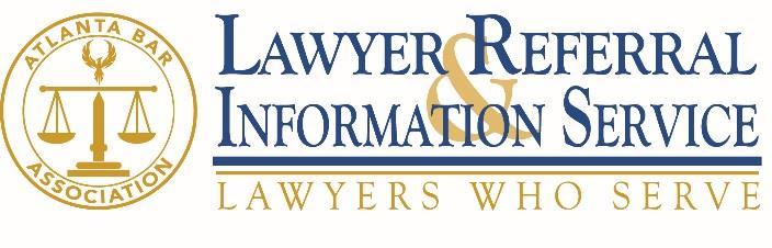 Lawyer Referral and Information Service 229 Peachtree Street, Suite 400 Atlanta, GA 30303 Please complete all information on the application, including the waiver.