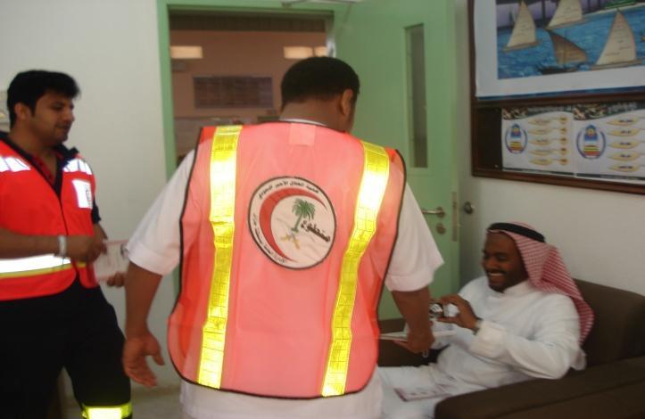 The volunteers of Saudi RC played a major role in responding to the floods that affected Jeddah last year and they expanded their volunteers base when targeted to train 400 male and female students