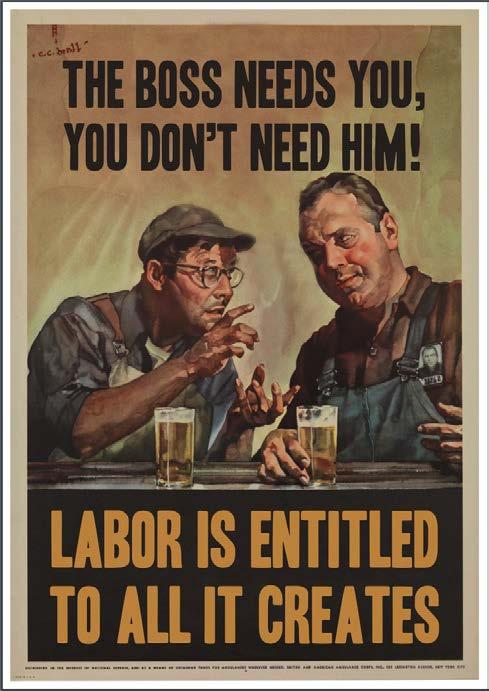 ought to belong to the labourer [J]ustice [means] allow[ing] labour to