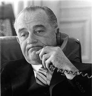 He had an overwhelming Victory over Barry Goldwater in the 1964 presidential election.