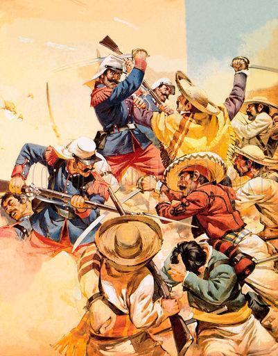 Mexico US Civil War Cinco de Mayo- Mex.